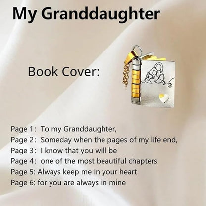 Star Story Locket™ Book Necklace Gift