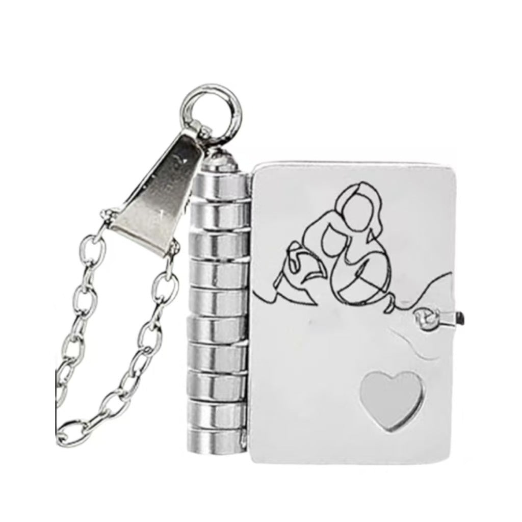 Star Story Locket™ Book Necklace Gift